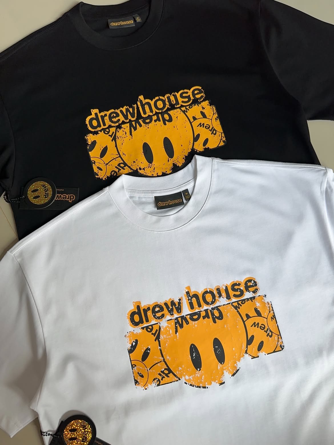 Drew House Mascot Chaos T-Shirt ( Black ) - Baju, foto 5