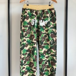 BAPE x Syna World Camo Sweatpants