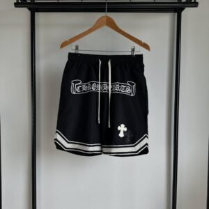 Chrome Hearts Scroll Logo Shorts