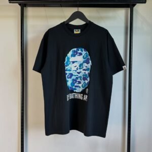 BAPE Blue Camo Ape Head