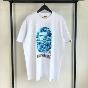 BAPE Blue Camo Ape Head
