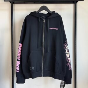 Chrome Hearts x Deadly Doll Zip Hoodie - Hoodie, foto 1