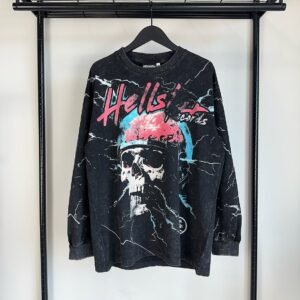 Hellstar Skull Brain Long Sleeve - Crewneck, foto 1