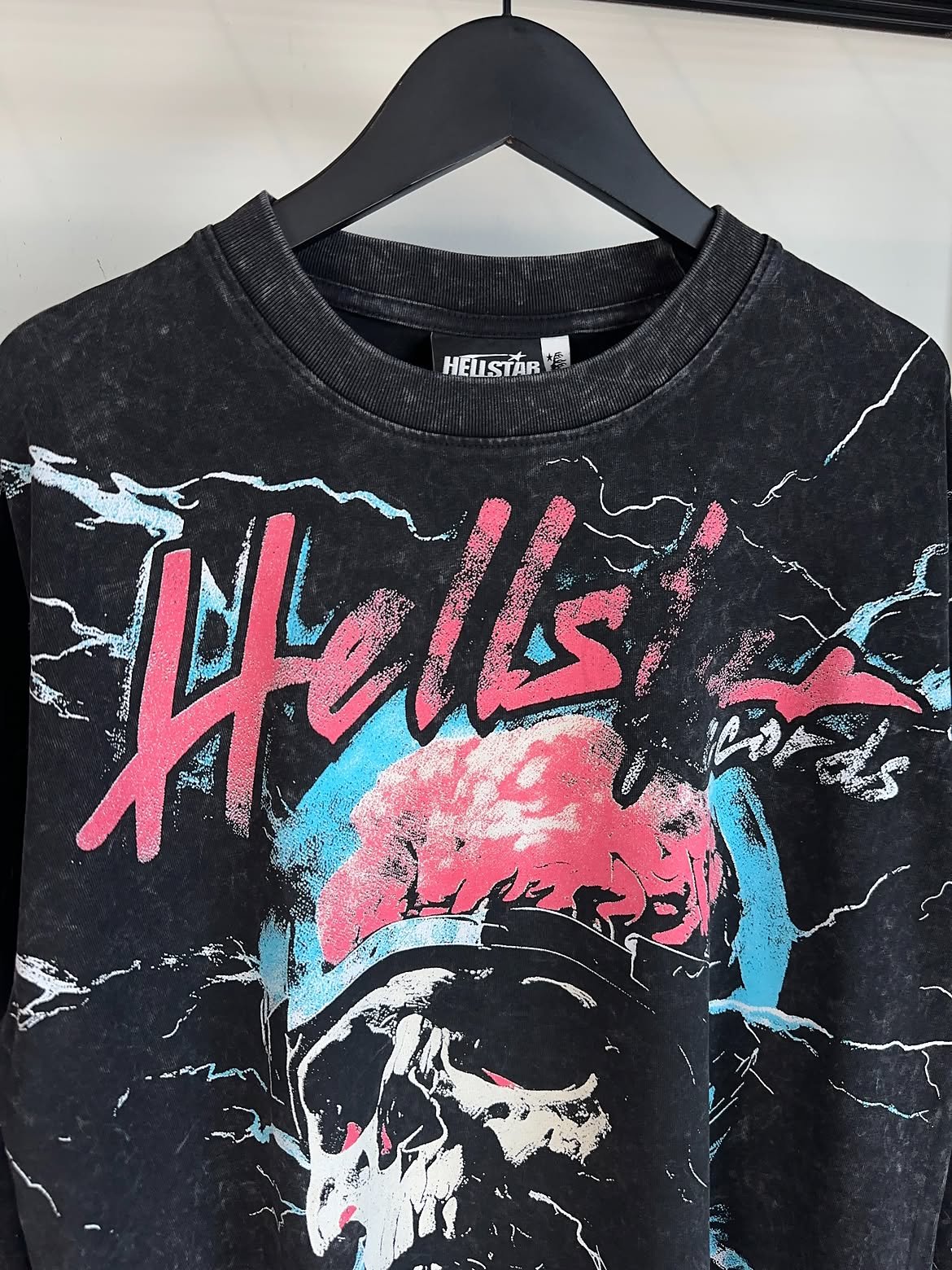 Hellstar Skull Brain Long Sleeve - Gambar 3