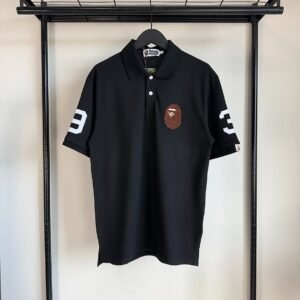 BAPE Ape Head Patch Polo Shirt - Baju, foto 1