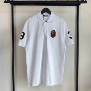 BAPE Ape Head Patch Polo Shirt - Baju, foto 1