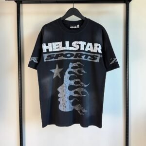 Hellstar Sports Logo Graphic T-Shirt - Baju, foto 1